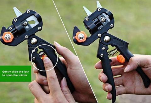 Garden Fruit Tree Pro Pruning Shears Scissor Grafting Cutting Tool 2 Blade Garden Tools Set Pruner Tree Cutting Tool