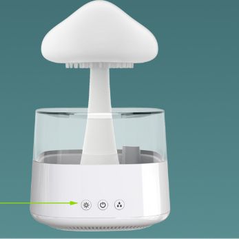 Ultrasonic Atomizing Cloud And Rain Humidifier Machine