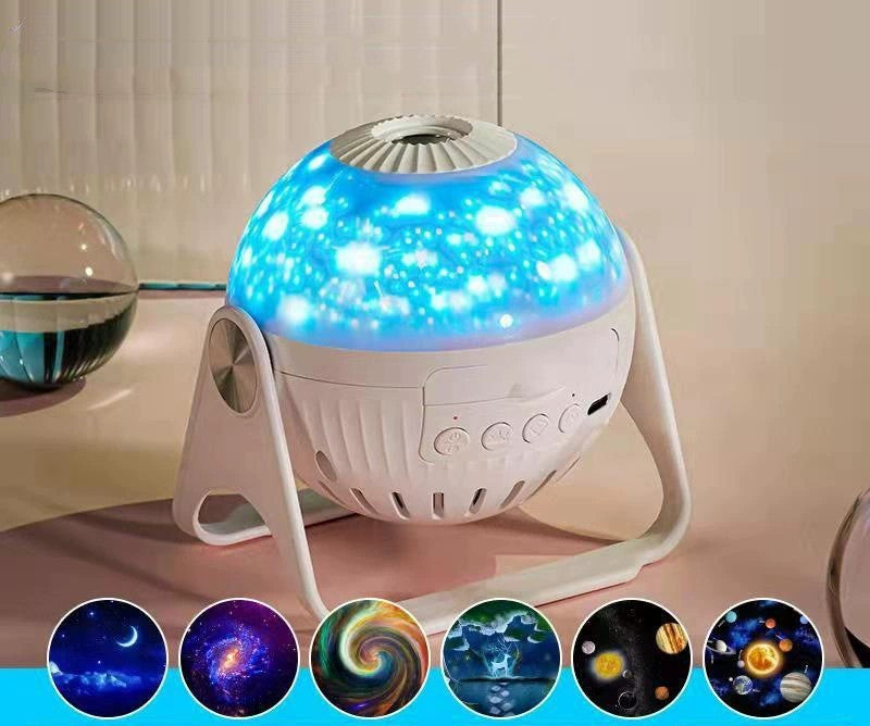 Galaxy Projector Starry Sky Projection Bedroom Bedside Decoration Night Light