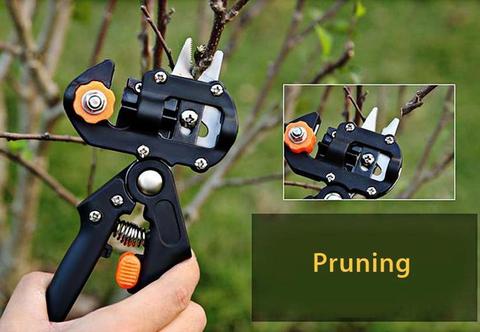 Garden Fruit Tree Pro Pruning Shears Scissor Grafting Cutting Tool 2 Blade Garden Tools Set Pruner Tree Cutting Tool