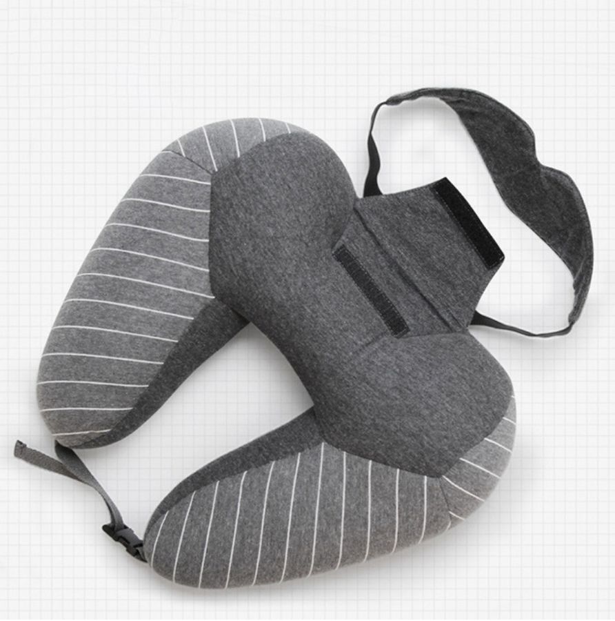 Travel pillow foam particle pillow u-shapedcervical neck pillow lumbar pillow