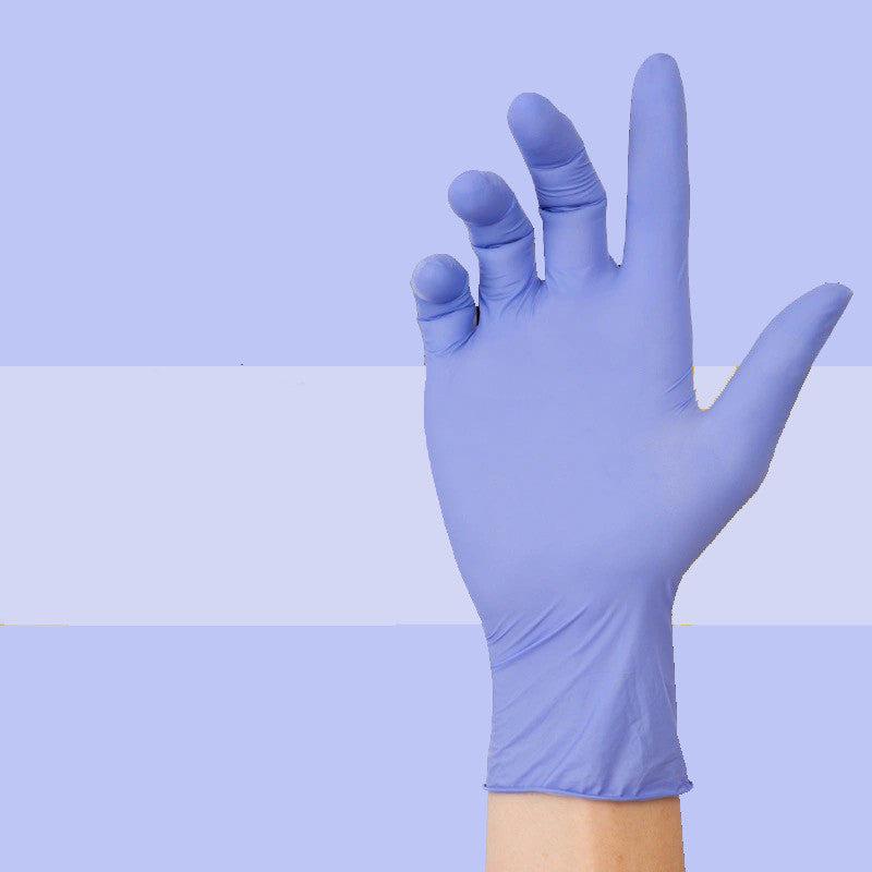 High-Elastic Nitrile Disposable Gloves, Compound Nitrile Butadiene Pvc Rubber Latex Rubber, Labor Protection And Durable