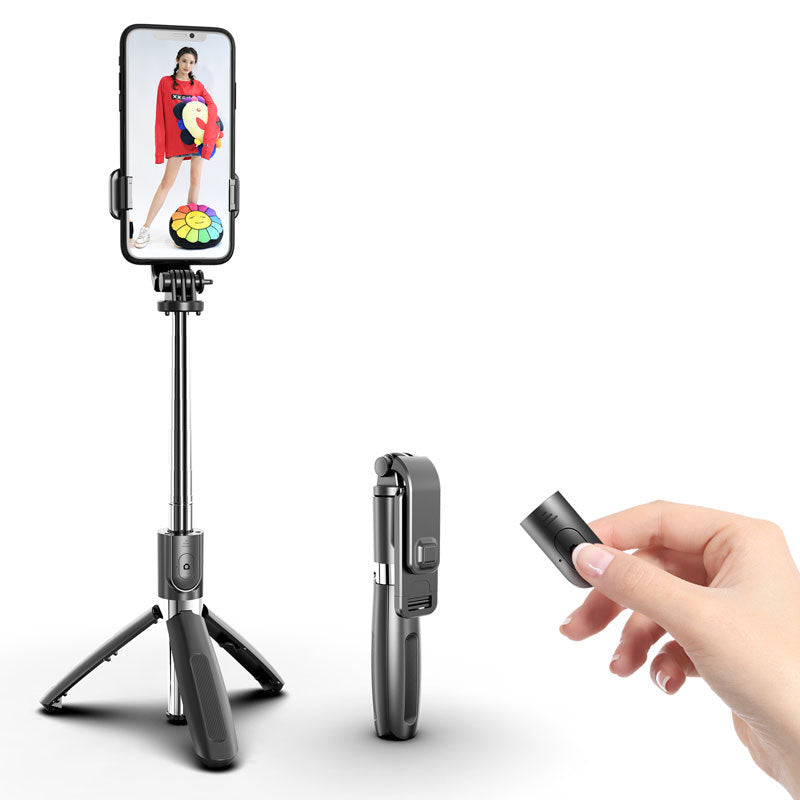 Mobile Phone Selfie Stick Bluetooth Tripod