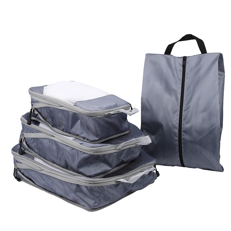 Travel Buggy Bag Compressed Package Set Clothes And Shoes Storage