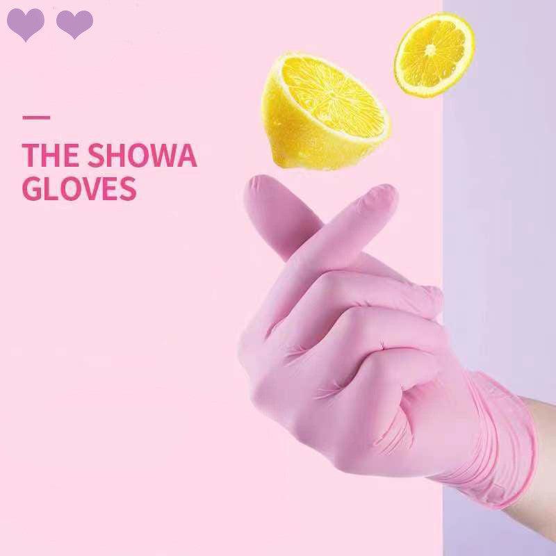 High-Elastic Nitrile Disposable Gloves, Compound Nitrile Butadiene Pvc Rubber Latex Rubber, Labor Protection And Durable