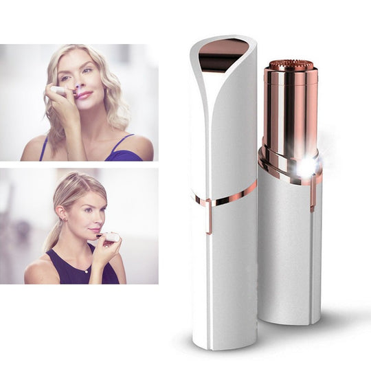 Ladies Electric Lipstick Shaped Mini Hair Removal Machine