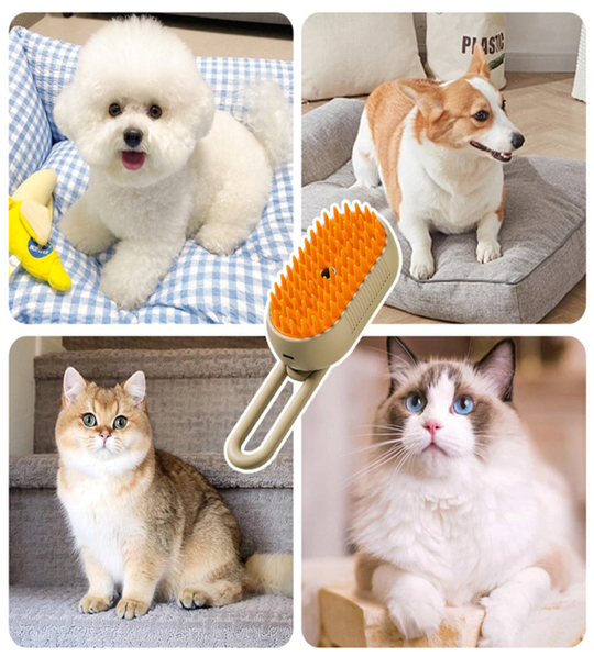 3 In 1 Electric Spray Brushes For Pet Grooming